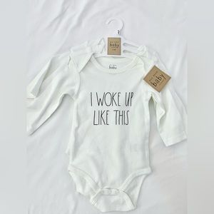 NWT Rae Dunn Baby Onesies